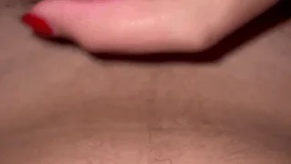 周末宅家自撸，边看片射满手